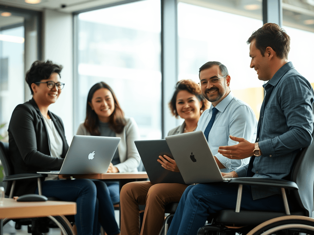Cómo la Tecnología Está Facilitando la Inclusión Laboral para Personas con Discapacidad